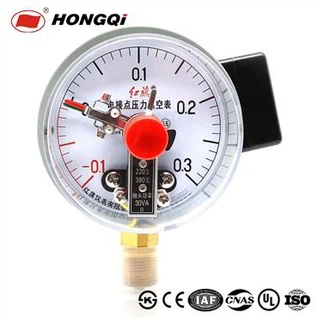 Dia100mm電気接点真空圧計