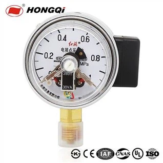 電気接点付き直径60mm圧力計