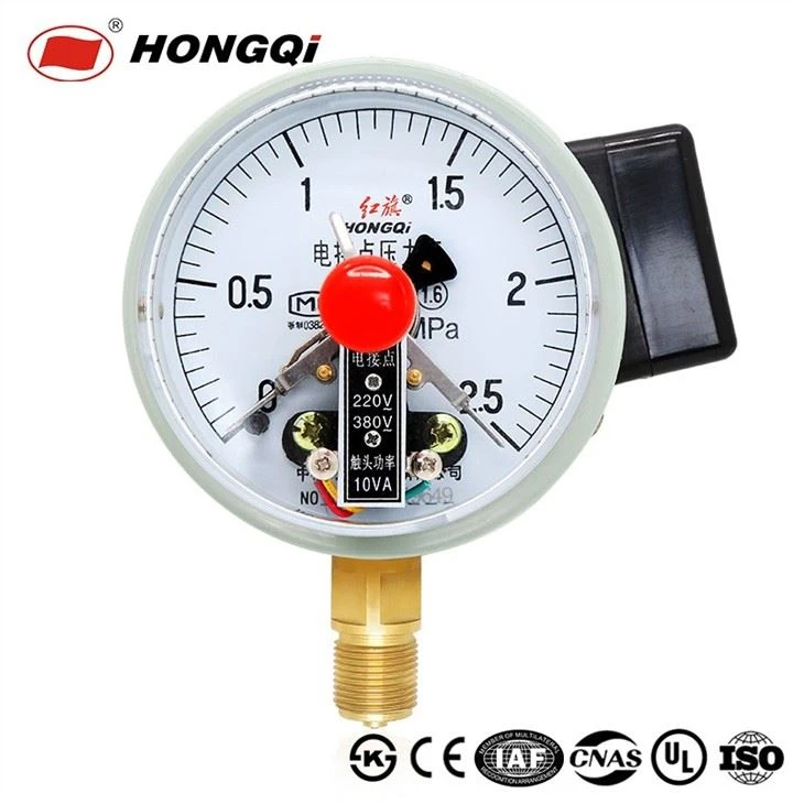 100mm Pressure Gauge With Electric Contact