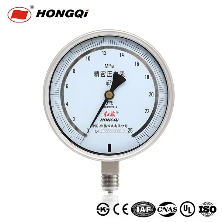 Full Stainless Steel High Quality Precision Pressure Gauge