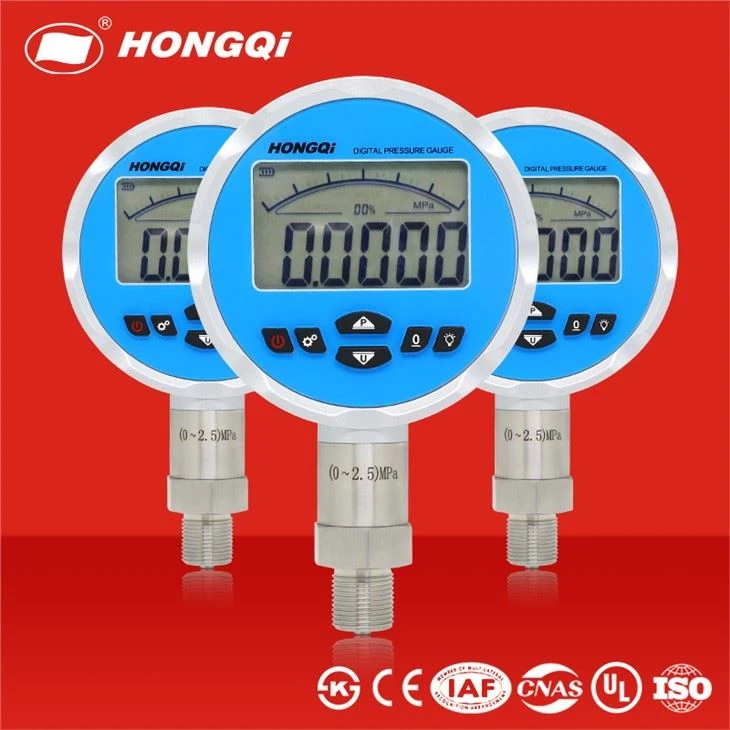 Hongqiデジタル圧力計高精度LEDスクリーン