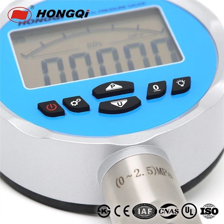Hongqi Digital Pressure Gauge High Accuracy LED Screen