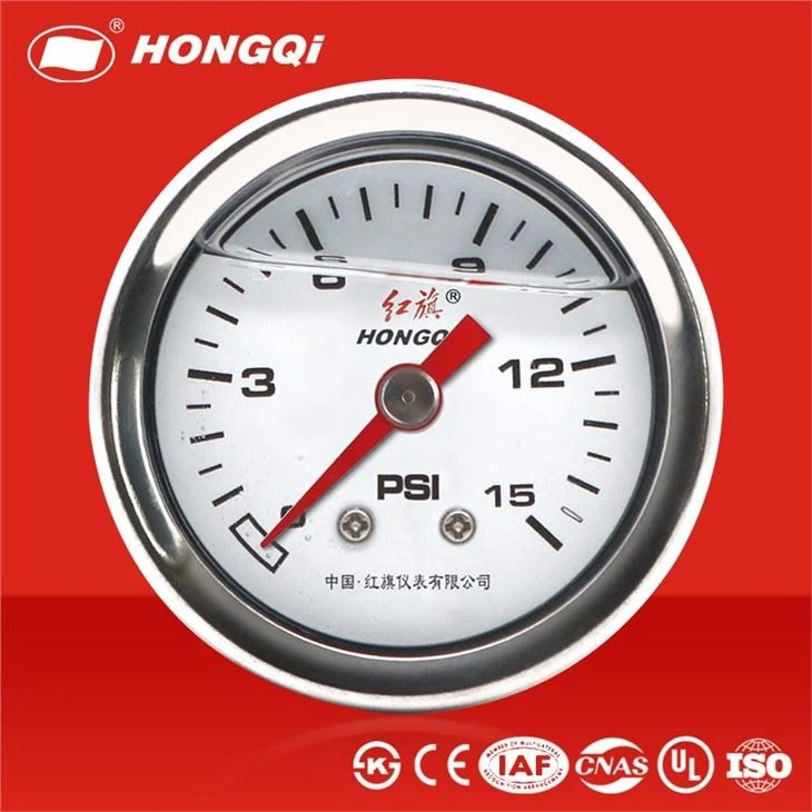 304 stainless steel shockproof pressure gauge