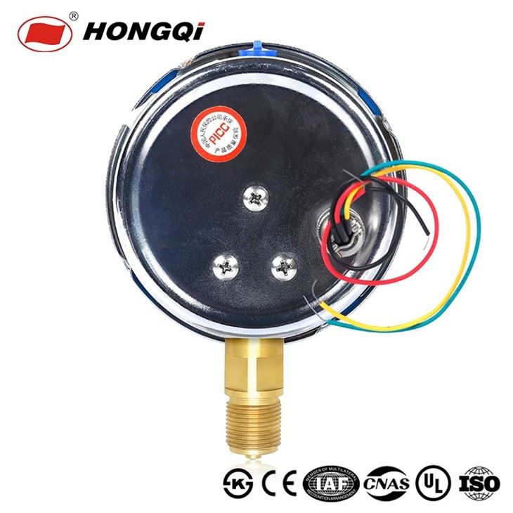 Ytnxc-100 Shake-Proof 4inch Electrical Contact Pressure Gauge